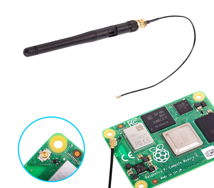 [Raspberry PI CM4] WIFI使用外置天线