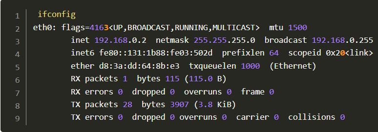 [Raspberry PI CM4] 设置网卡静态IP